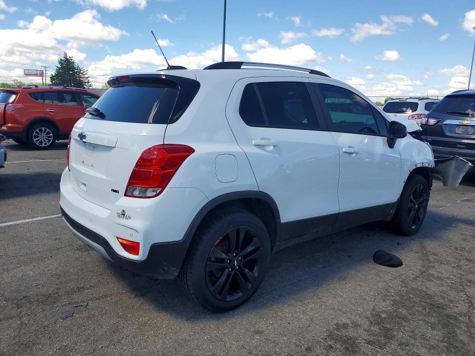 2021 Chevrolet Trax მანქანა იყიდება აუქციონზე, vin: KL7CJPSB6MB351553, აუქციონის ნომერი: 53444686