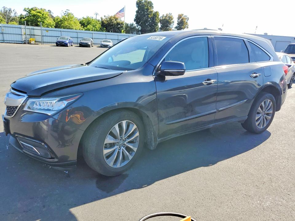 54150716 :رقم المزاد ، 5FRYD4H4XEB024514 vin ، 2014 Acura Mdx مزاد بيع