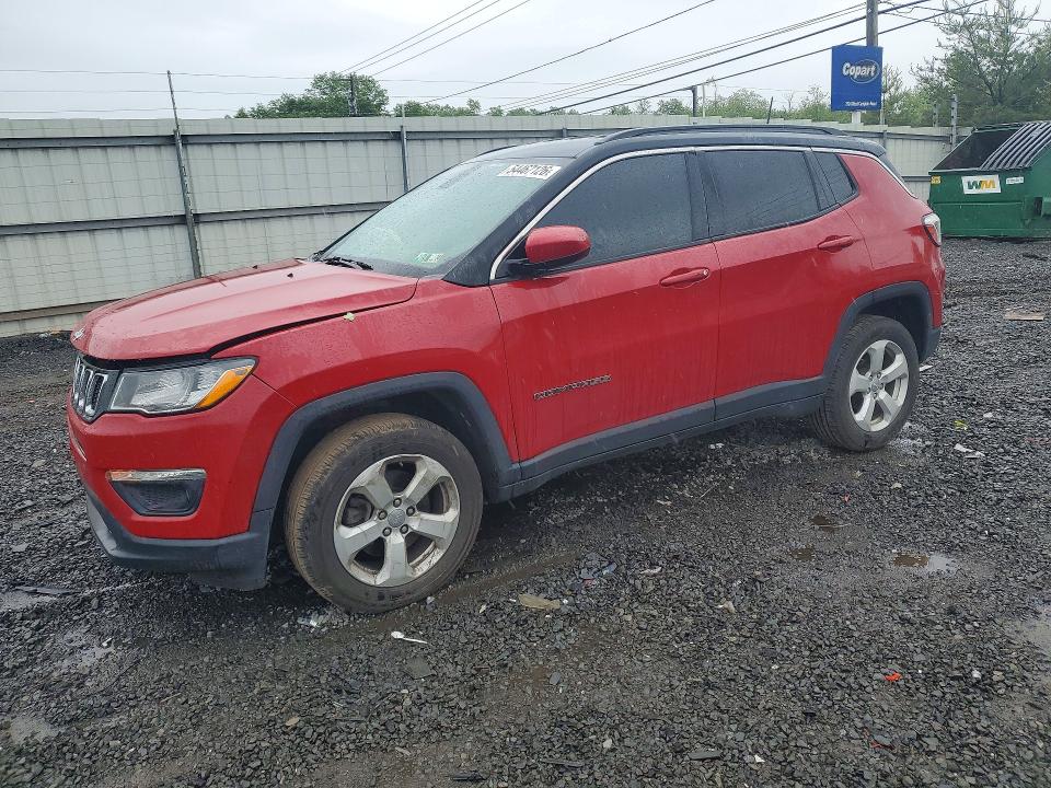 54467126 :رقم المزاد ، 3C4NJDBB2KT846788 vin ، 2019 Jeep Compass مزاد بيع