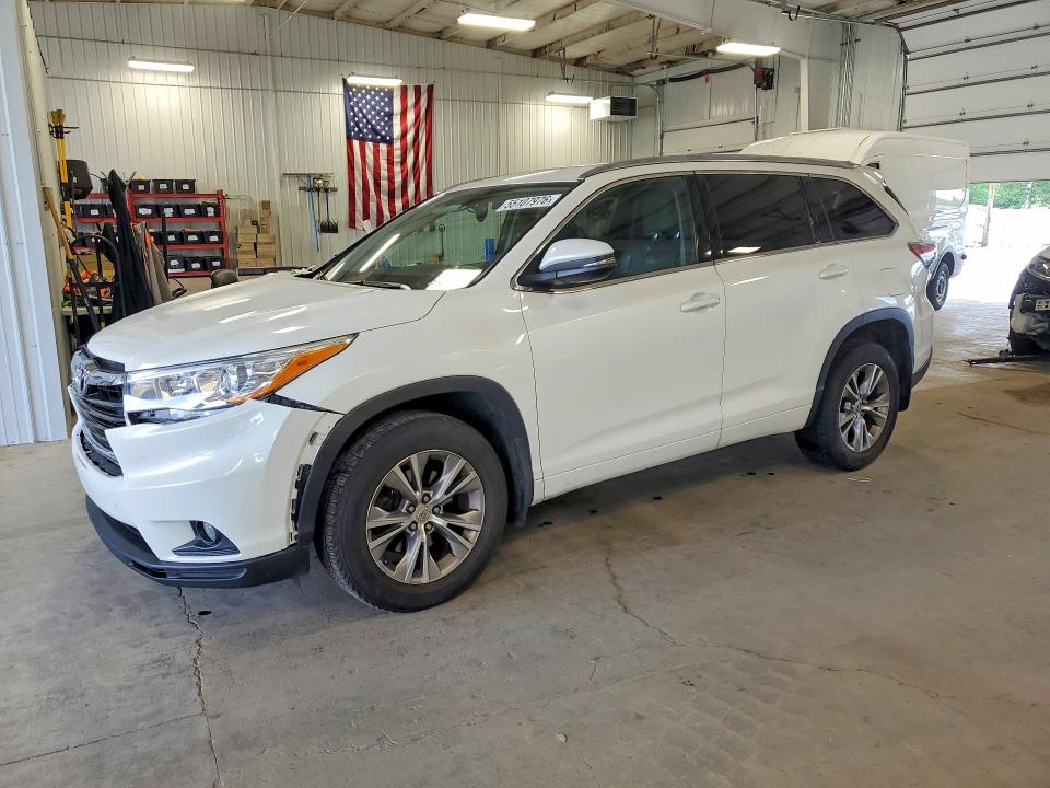 Auction sale of the 2015 Toyota Highlander, vin: 5TDJKRFH3FS131705, lot number: 55107976