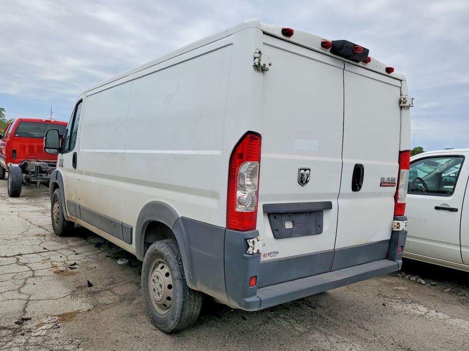 52023266 :رقم المزاد ، 3C6TRVAG4JE136739 vin ، 2018 Ram Promaster 1500 مزاد بيع