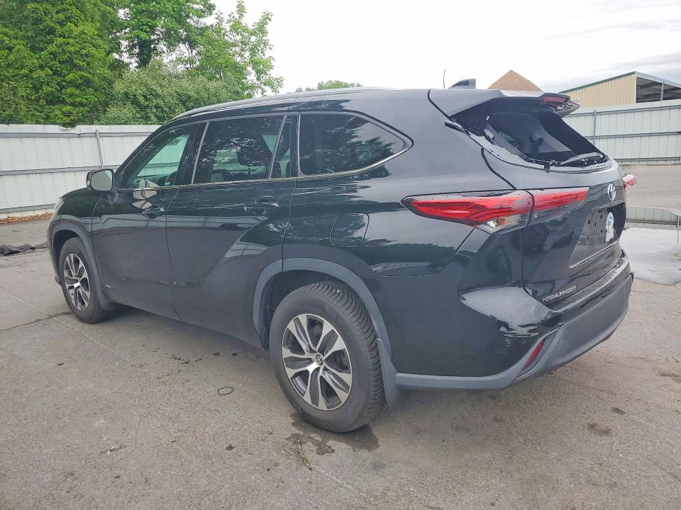 2022 Toyota Highlander Hybrid მანქანა იყიდება აუქციონზე, vin: 5TDGBRCH4NS538235, აუქციონის ნომერი: 54048876