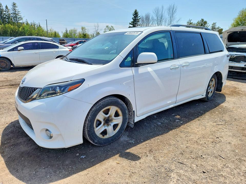 Aukcja sprzedaży 2016 Toyota Sienna, vin: 5TDXK3DC1GS749380, numer aukcji: 49602576