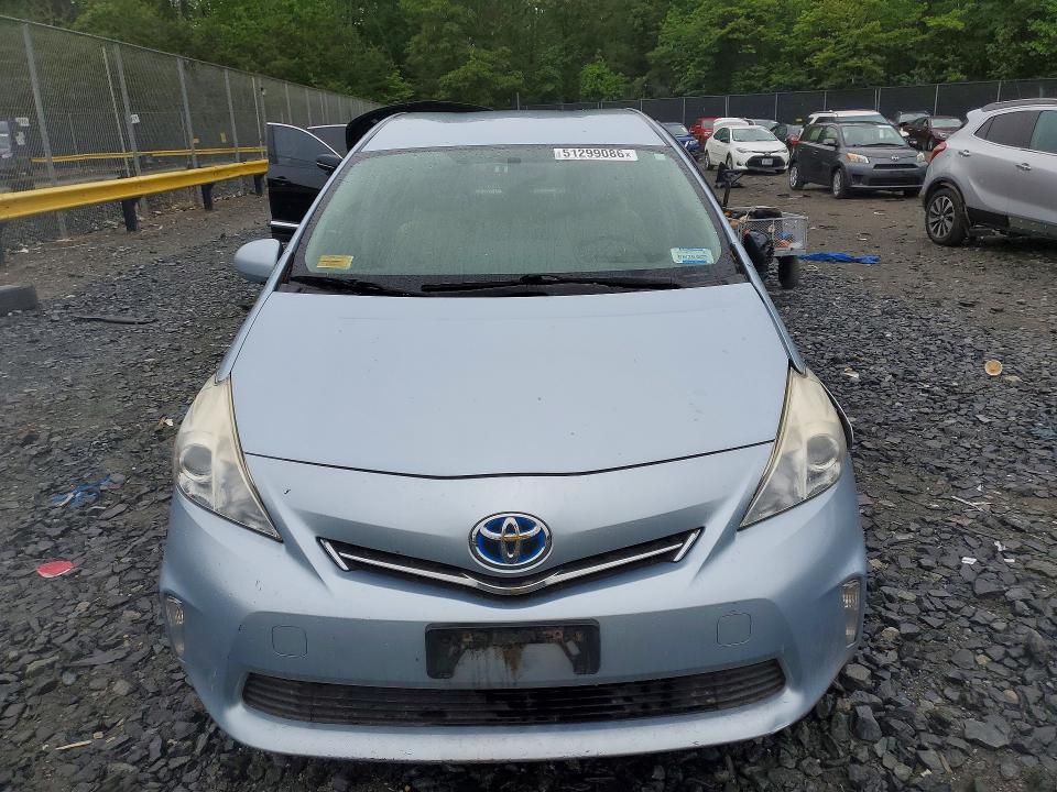 51299086 :رقم المزاد ، JTDZN3EU9E3320011 vin ، 2014 Toyota Prius V مزاد بيع