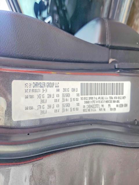 53599296 :رقم المزاد ، 1C4RDHAG2EC975711 vin ، 2014 Dodge Durango مزاد بيع