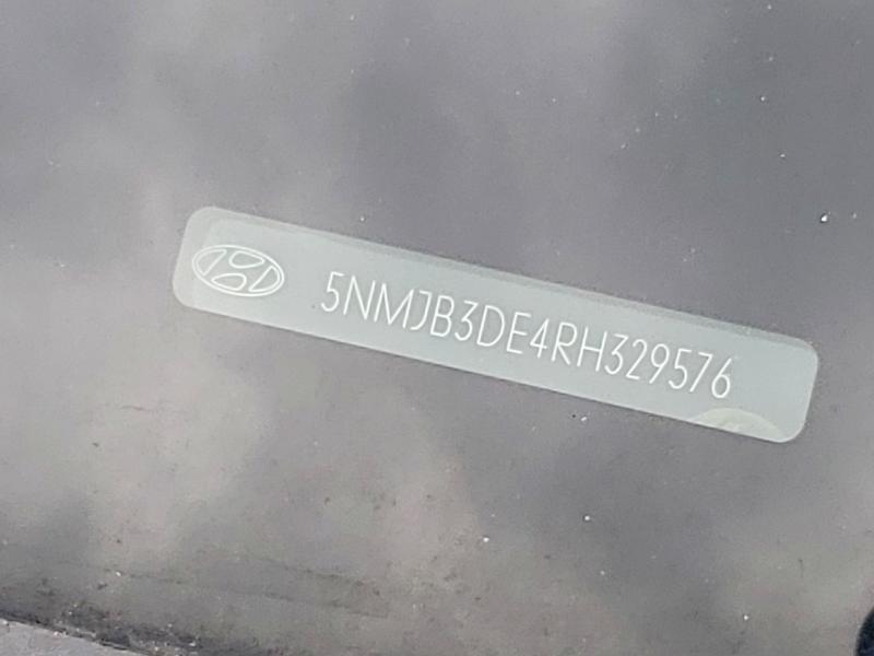 55038916 :رقم المزاد ، 5NMJB3DE4RH329576 vin ، 2024 Hyun Tucson Sel مزاد بيع