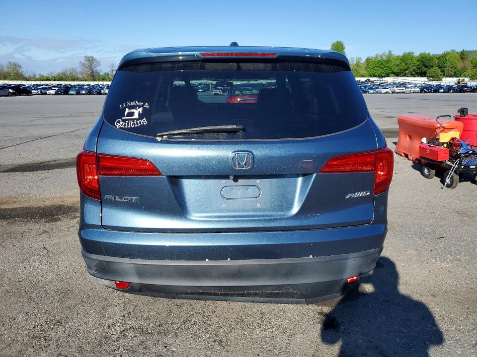52456576 :رقم المزاد ، 5FNYF6H30GB109511 vin ، 2016 Honda Pilot مزاد بيع