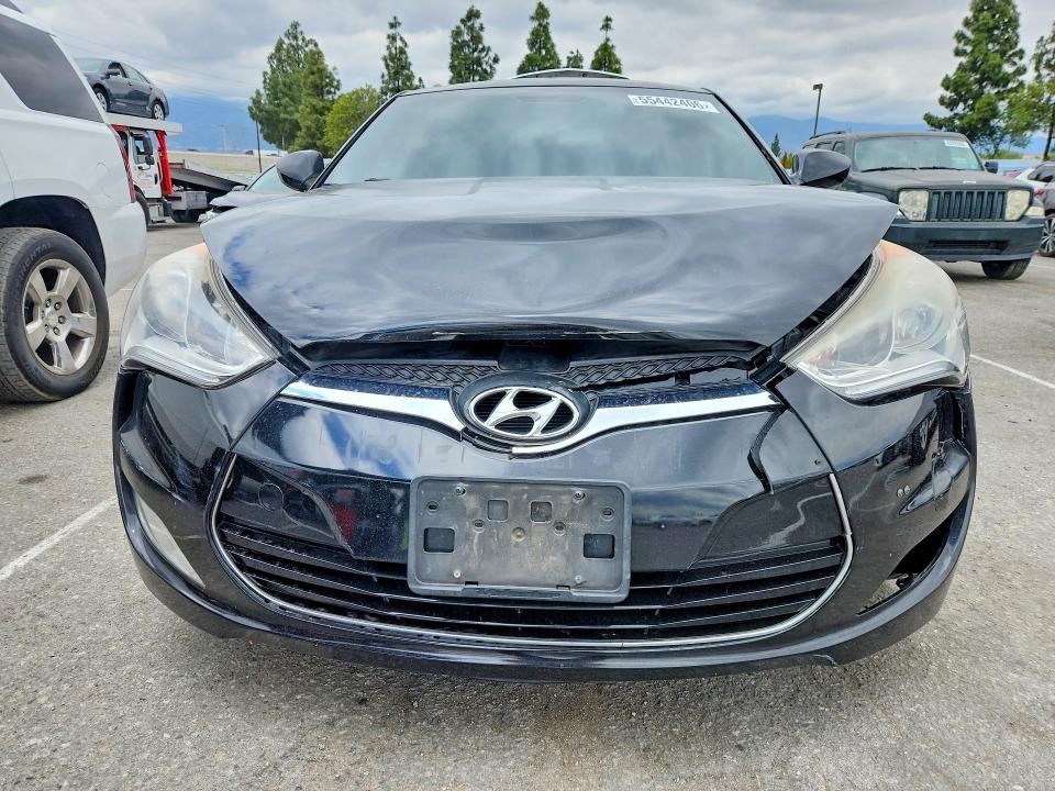 2012 Hyundai Veloster მანქანა იყიდება აუქციონზე, vin: KMHTC6AD4CU080291, აუქციონის ნომერი: 55442406