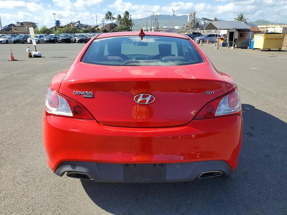 52241516 :رقم المزاد ، KMHHT6KD9CU072725 vin ، 2012 Hyundai Genesis Coupe مزاد بيع