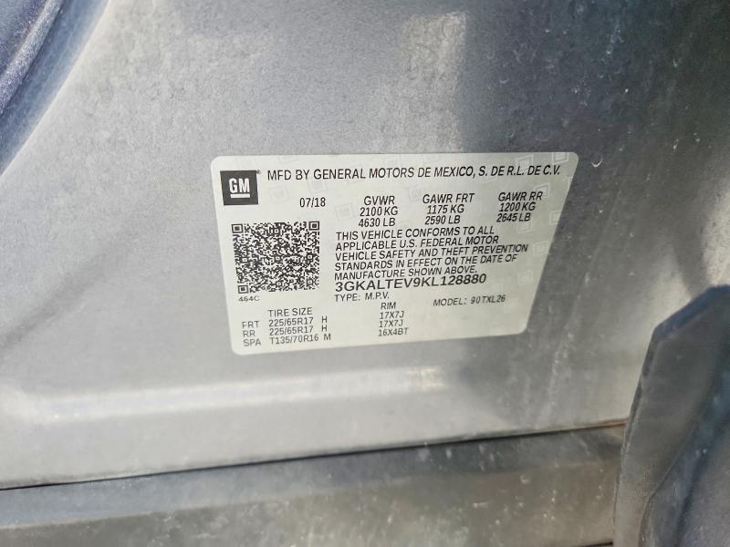 Aukcja sprzedaży 2019 Gmc Terrain, vin: 3GKALTEV9KL128880, numer aukcji: 52124346