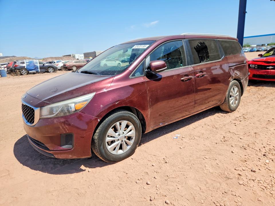 Продаж на аукціоні авто 2017 Kia Sedona, vin: KNDMB5C11H6267427, номер лоту: 53435186