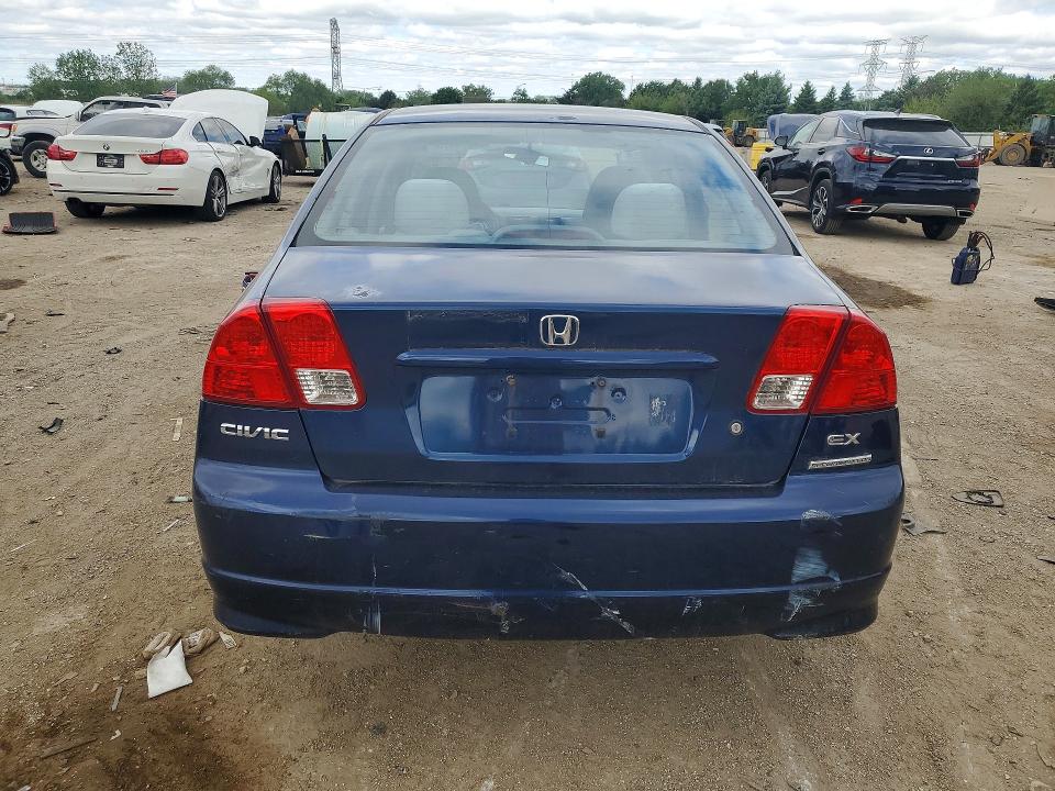 Продажа на аукционе авто 2005 Honda Civic, vin: 2HGES16615H605909, номер лота: 54274476