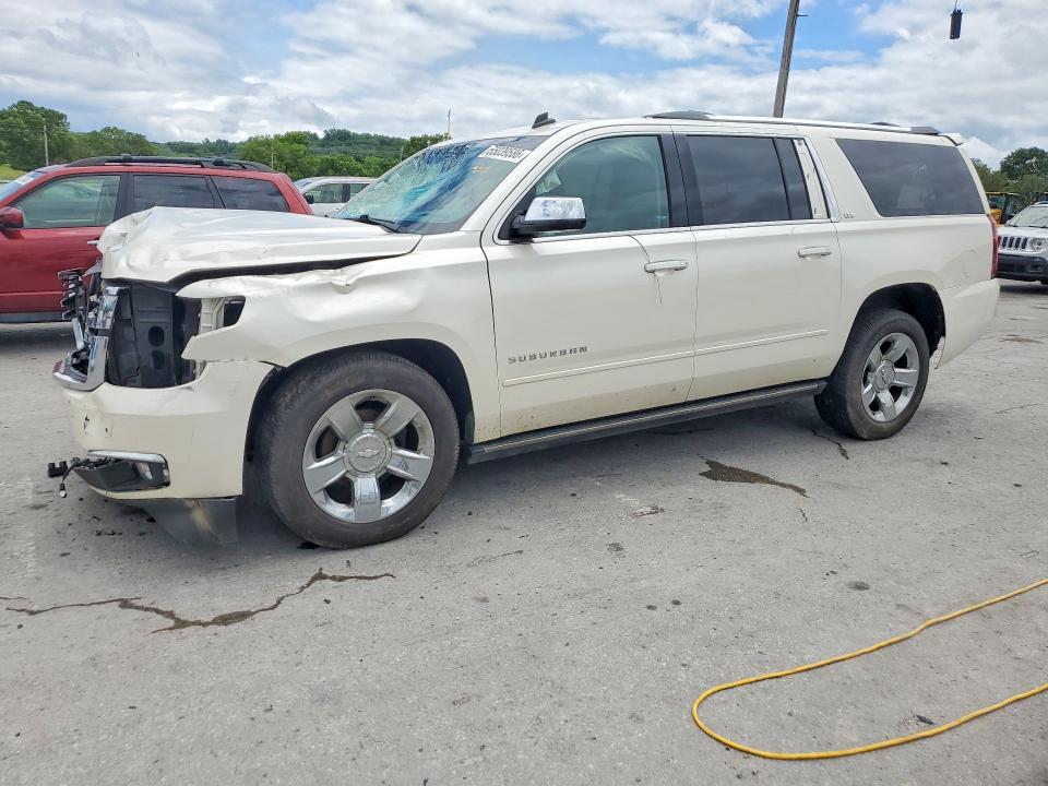 2015 Chevrolet Suburban მანქანა იყიდება აუქციონზე, vin: 1GNSKKKC1FR156825, აუქციონის ნომერი: 55039586