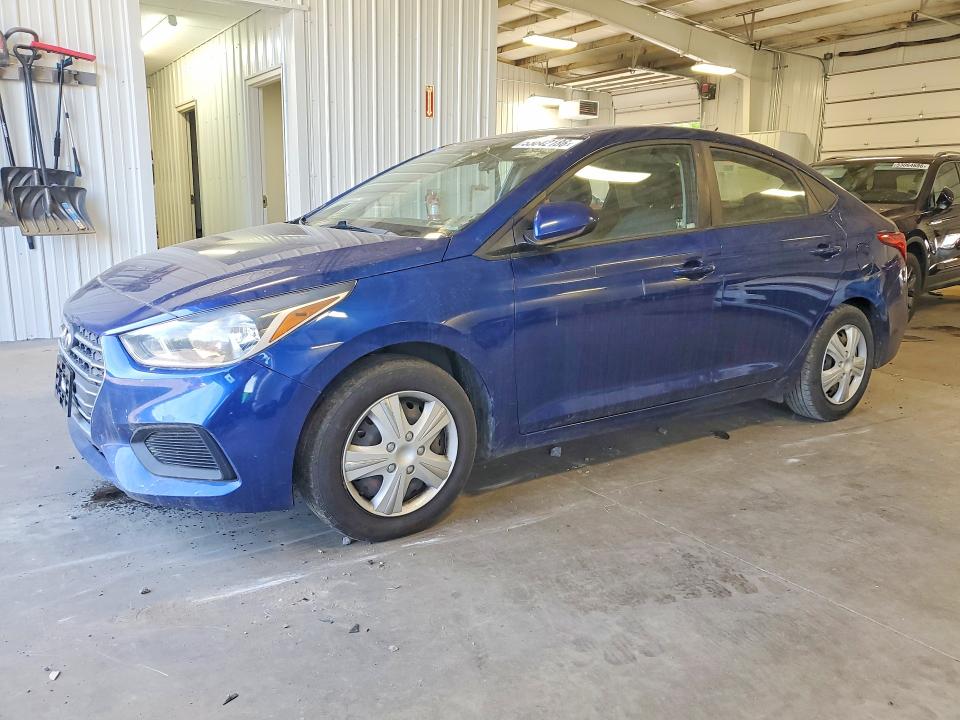 2019 Hyundai Accent მანქანა იყიდება აუქციონზე, vin: 3KPC24A37KE060701, აუქციონის ნომერი: 53642186