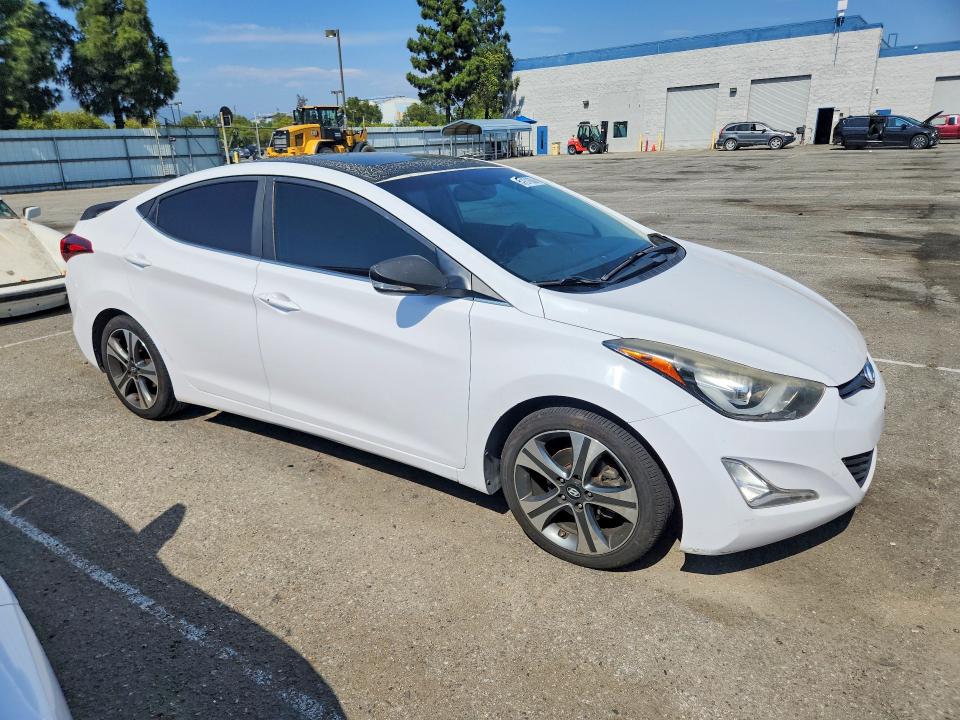 2015 Hyundai Elantra მანქანა იყიდება აუქციონზე, vin: KMHDH4AH4FU454111, აუქციონის ნომერი: 52971636