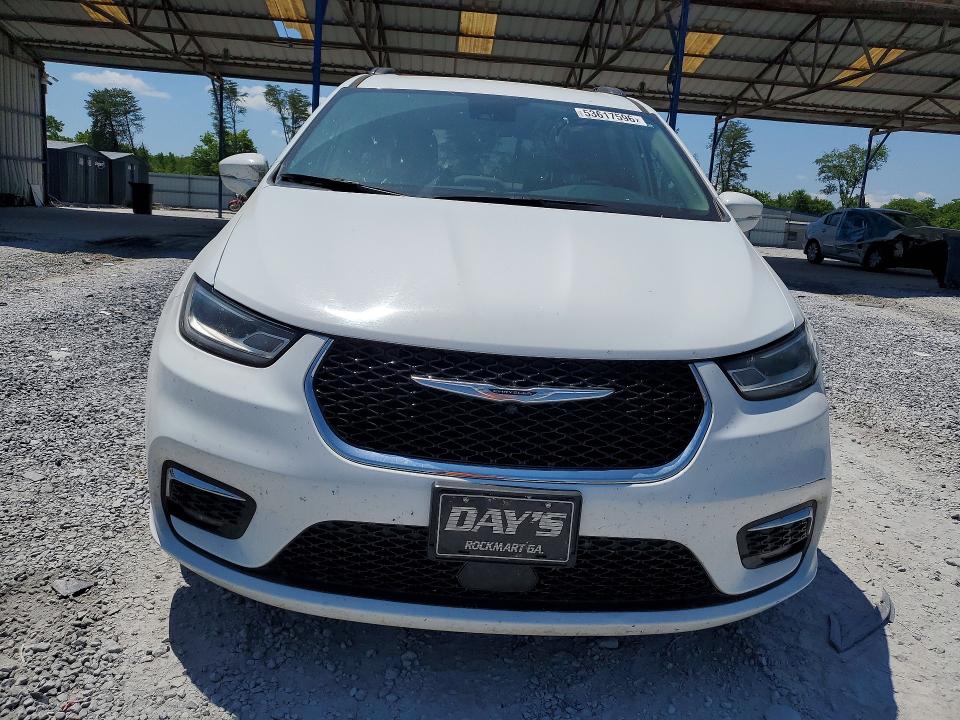 53617596 :رقم المزاد ، 2C4RC1BGXNR197111 vin ، 2022 Chrysler Pacifica مزاد بيع