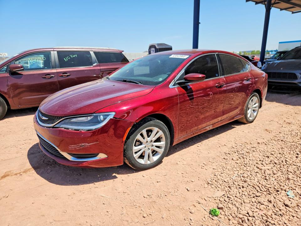 Продажа на аукционе авто 2016 Chrysler 200, vin: 1C3CCCAB1GN166096, номер лота: 52043966