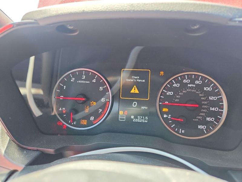 52025626 :رقم المزاد ، JF1VBAH60R9807907 vin ، 2024 Subaru Wrx مزاد بيع
