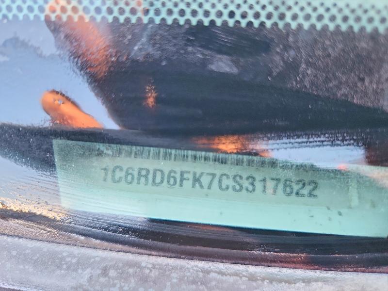 Aukcja sprzedaży 2012 Dodge Ram 1500, vin: 1C6RD6FK7CS317622, numer aukcji: 99337875