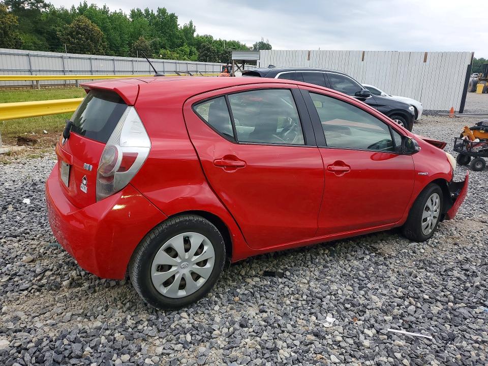 Aukcja sprzedaży 2013 Toyota Prius C, vin: JTDKDTB36D1551930, numer aukcji: 52519376