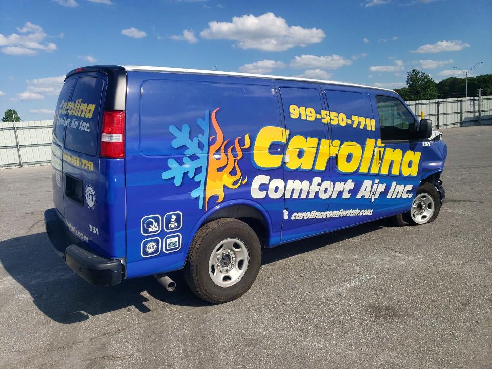 2025 Chevrolet Express G2500 მანქანა იყიდება აუქციონზე, vin: 1GCWGAF70S1122659, აუქციონის ნომერი: 52829666