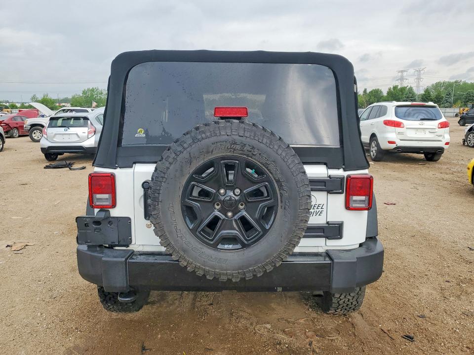 53796546 :رقم المزاد ، 1C4AJWAG3GL298231 vin ، 2016 Jeep Wrangler مزاد بيع