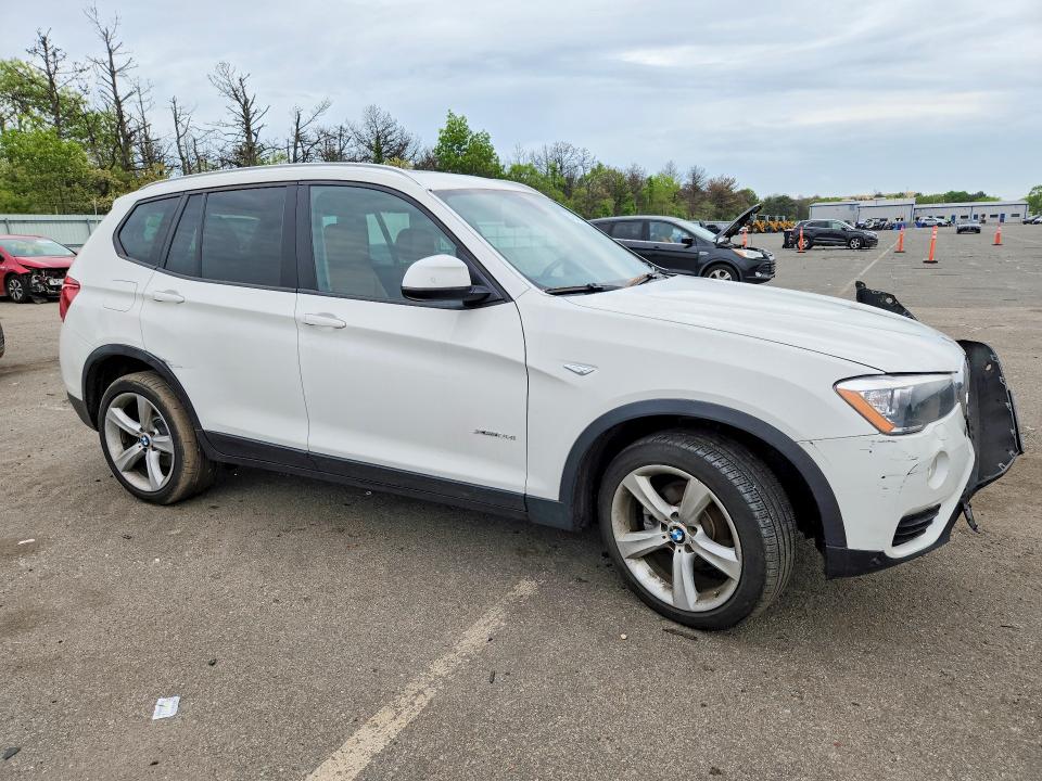 2017 Bmw X3 მანქანა იყიდება აუქციონზე, vin: 5UXWX9C33H0T25008, აუქციონის ნომერი: 54539726