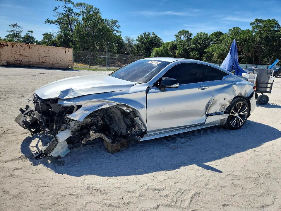 2017 Infiniti Q60 მანქანა იყიდება აუქციონზე, vin: JN1EV7EL7HM552458, აუქციონის ნომერი: 52669126