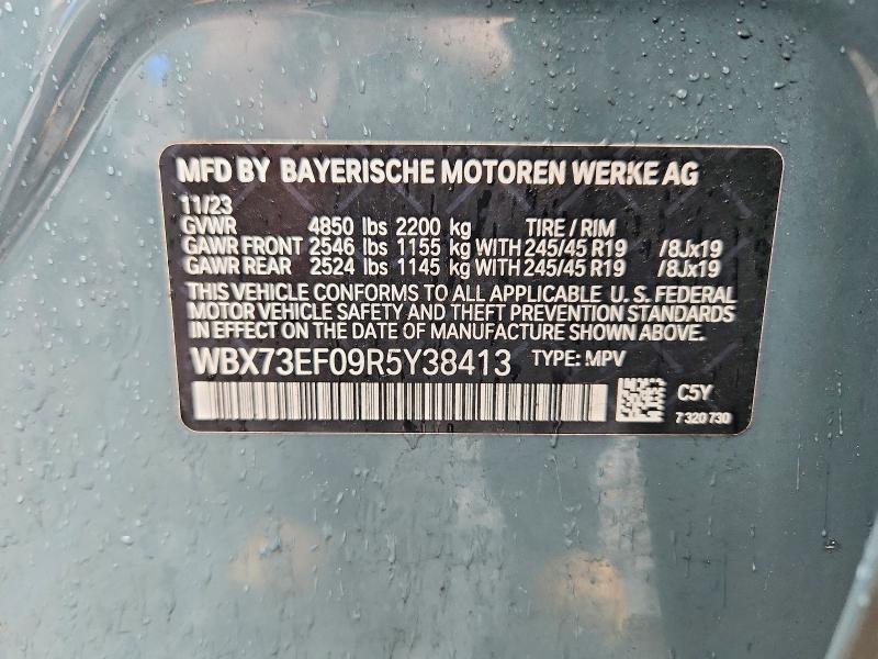 Aukcja sprzedaży 2024 Bmw X1 Xdrive, vin: WBX73EF09R5Y38413, numer aukcji: 53078956