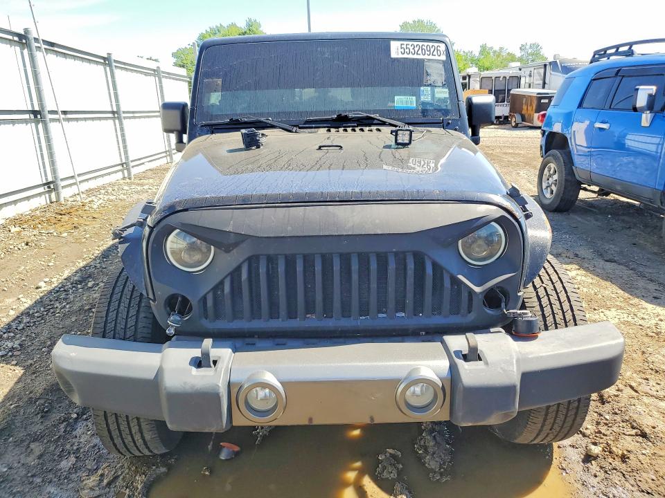 2011 Jeep Wrangler Unlimited მანქანა იყიდება აუქციონზე, vin: 1J4BA3H15BL623680, აუქციონის ნომერი: 55326926