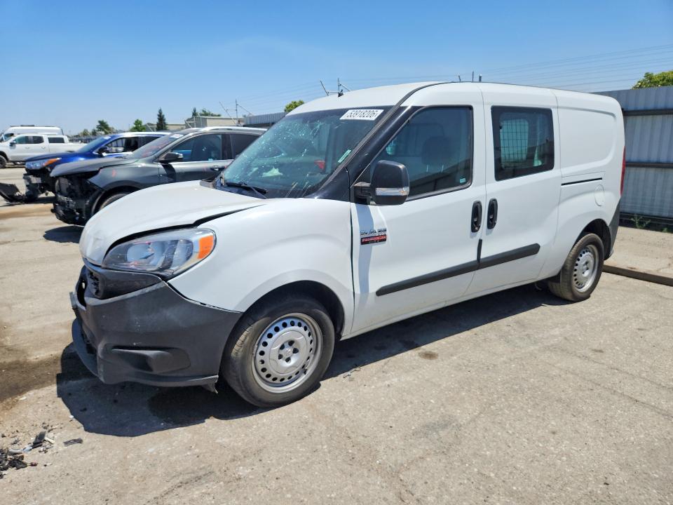 2021 Ram Promaster City მანქანა იყიდება აუქციონზე, vin: ZFBHRFAB2M6V39933, აუქციონის ნომერი: 53918206