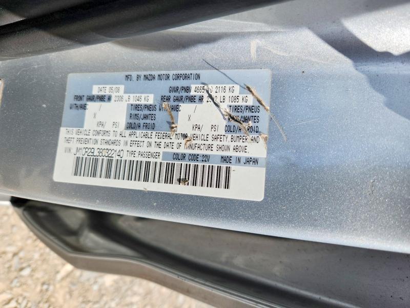 Aukcja sprzedaży 2008 Mazda 5, vin: JM1CR29L380322140, numer aukcji: 53567526