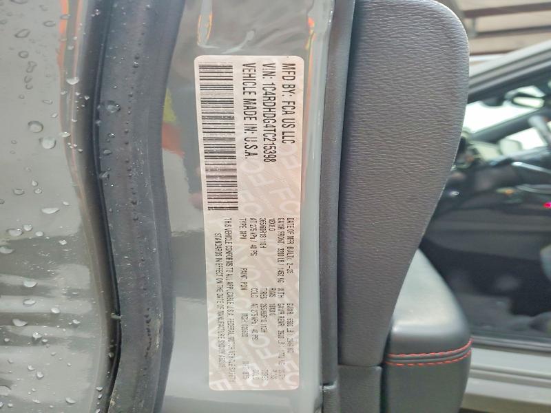 Продаж на аукціоні авто 2026 Dodge Durango, vin: 1C4RDHDG4TC215398, номер лоту: 54877836