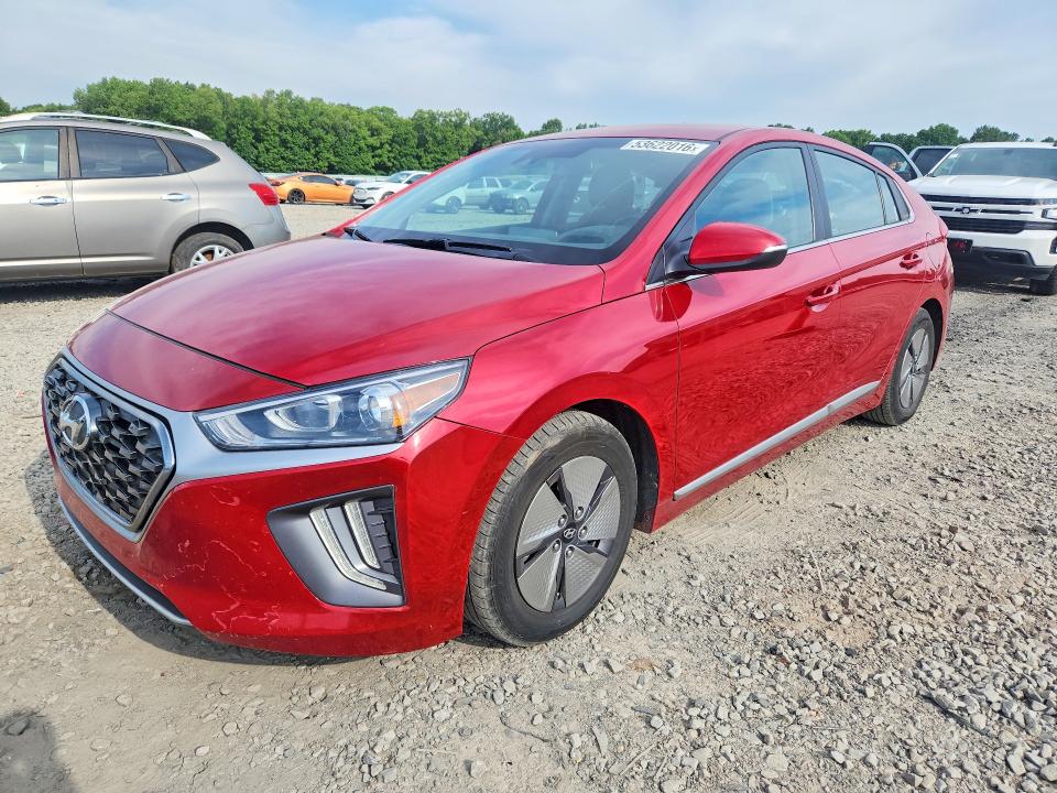 2021 Hyundai Ioniq Hybrid მანქანა იყიდება აუქციონზე, vin: KMHC75LC7MU257923, აუქციონის ნომერი: 53622016
