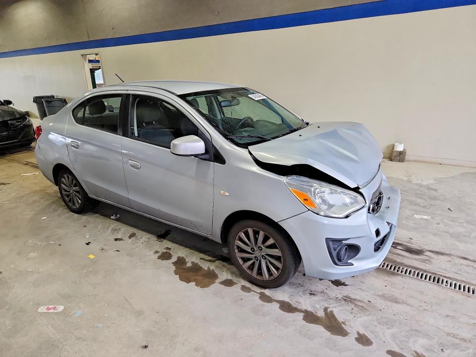 2018 Mitsubishi Mirage მანქანა იყიდება აუქციონზე, vin: ML32F3FJ7JHF03462, აუქციონის ნომერი: 54506486