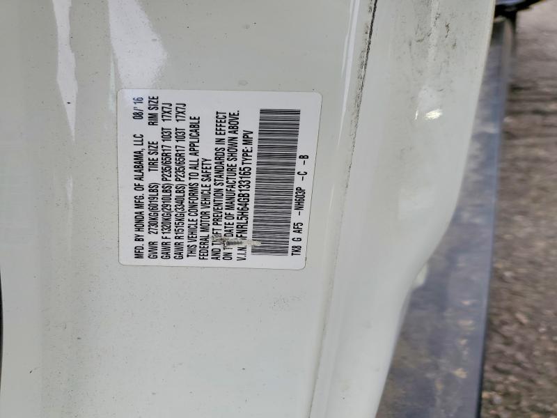 Продажа на аукционе авто 2016 Honda Odyssey, vin: 5FNRL5H64GB133165, номер лота: 55192076