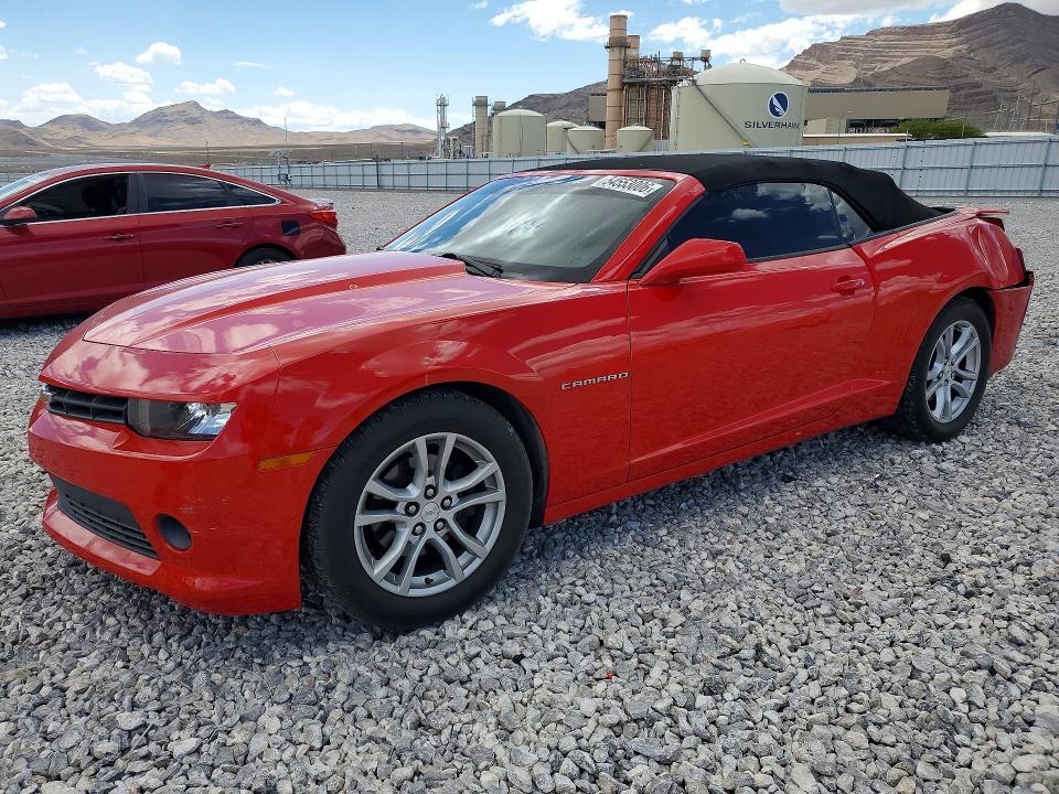 Продажа на аукционе авто 2015 Chevrolet Camaro, vin: 2G1FD3D32F9107157, номер лота: 54553006