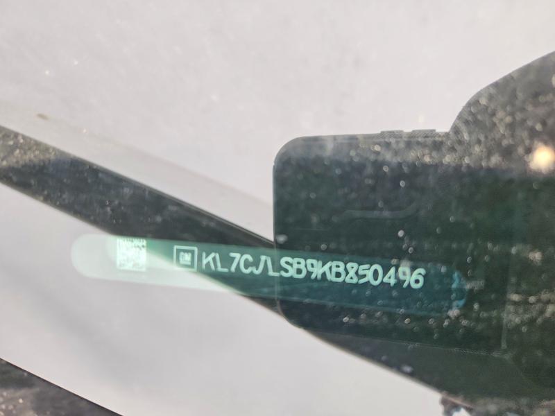 54531326 :رقم المزاد ، KL7CJLSB9KB850496 vin ، 2019 Chevrolet Trax مزاد بيع
