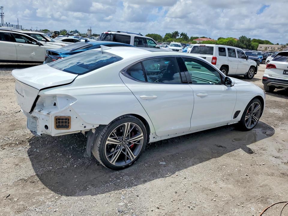 Auction sale of the 2025 Genesis G70, vin: KMTG34SC9SU147466, lot number: 54304086