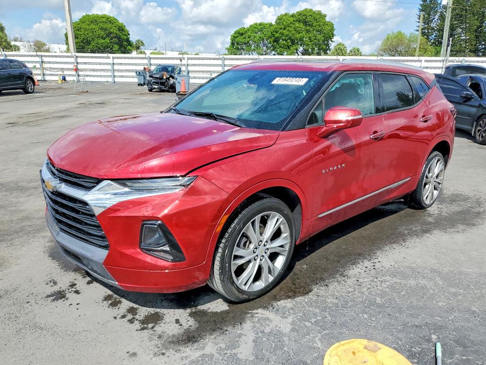 51949246 :رقم المزاد ، 3GNKBKRS9KS696959 vin ، 2019 Chevrolet Blazer مزاد بيع
