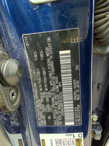 2015 Toyota 4runner მანქანა იყიდება აუქციონზე, vin: JTEBU5JR8F5272634, აუქციონის ნომერი: 52603776