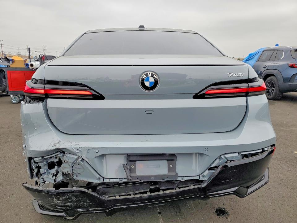 2025 Bmw 740 მანქანა იყიდება აუქციონზე, vin: WBA23EH04SCV01621, აუქციონის ნომერი: 53842006