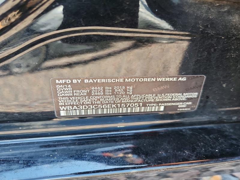 Продаж на аукціоні авто 2014 Bmw 328, vin: WBA3D3C56EK157051, номер лоту: 55240406