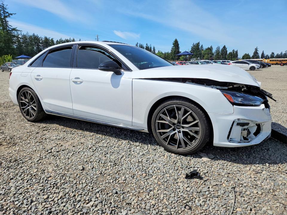 53669686 :رقم المزاد ، WAUB4AF49RA047075 vin ، 2024 Audi S4 مزاد بيع