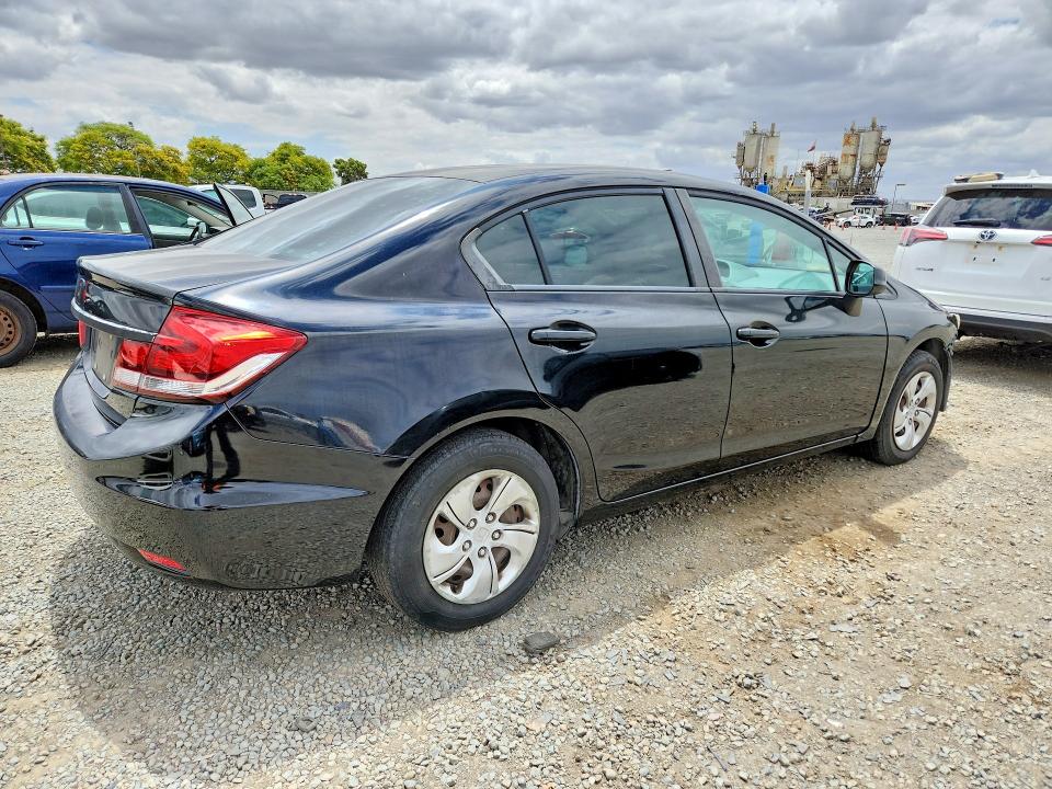 55224246 :رقم المزاد ، 19XFB2F51DE212261 vin ، 2013 Honda Civic Lx مزاد بيع