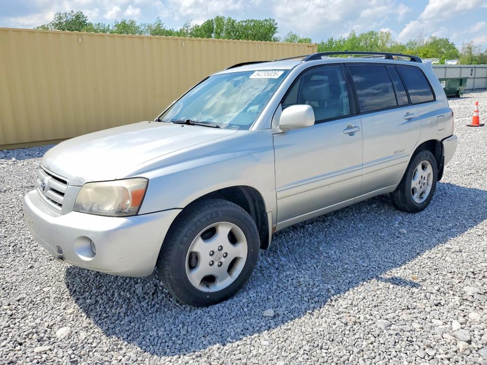 2007 Toyota Highlander მანქანა იყიდება აუქციონზე, vin: JTEEP21A870211411, აუქციონის ნომერი: 54235026