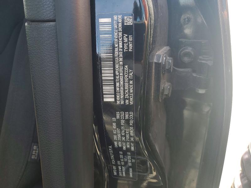 Продажа на аукционе авто 2019 Jeep Renegade, vin: ZACNJBBB1KPK72354, номер лота: 52953836
