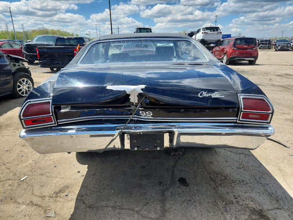 52394936 :رقم المزاد ، 136379K353923 vin ، 1969 Chev Chevelle Malibu Ss 396 مزاد بيع