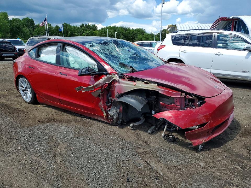 Aukcja sprzedaży 2022 Tesla Model 3, vin: 5YJ3E1EA2NF187773, numer aukcji: 55196106