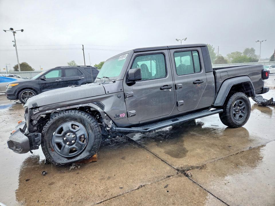 54109516 :رقم المزاد ، 1C6JJTAG6PL542167 vin ، 2023 Jeep Gladiator مزاد بيع